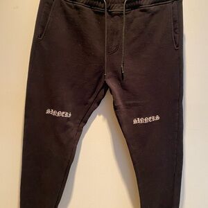 RtA Black Textured Fabric